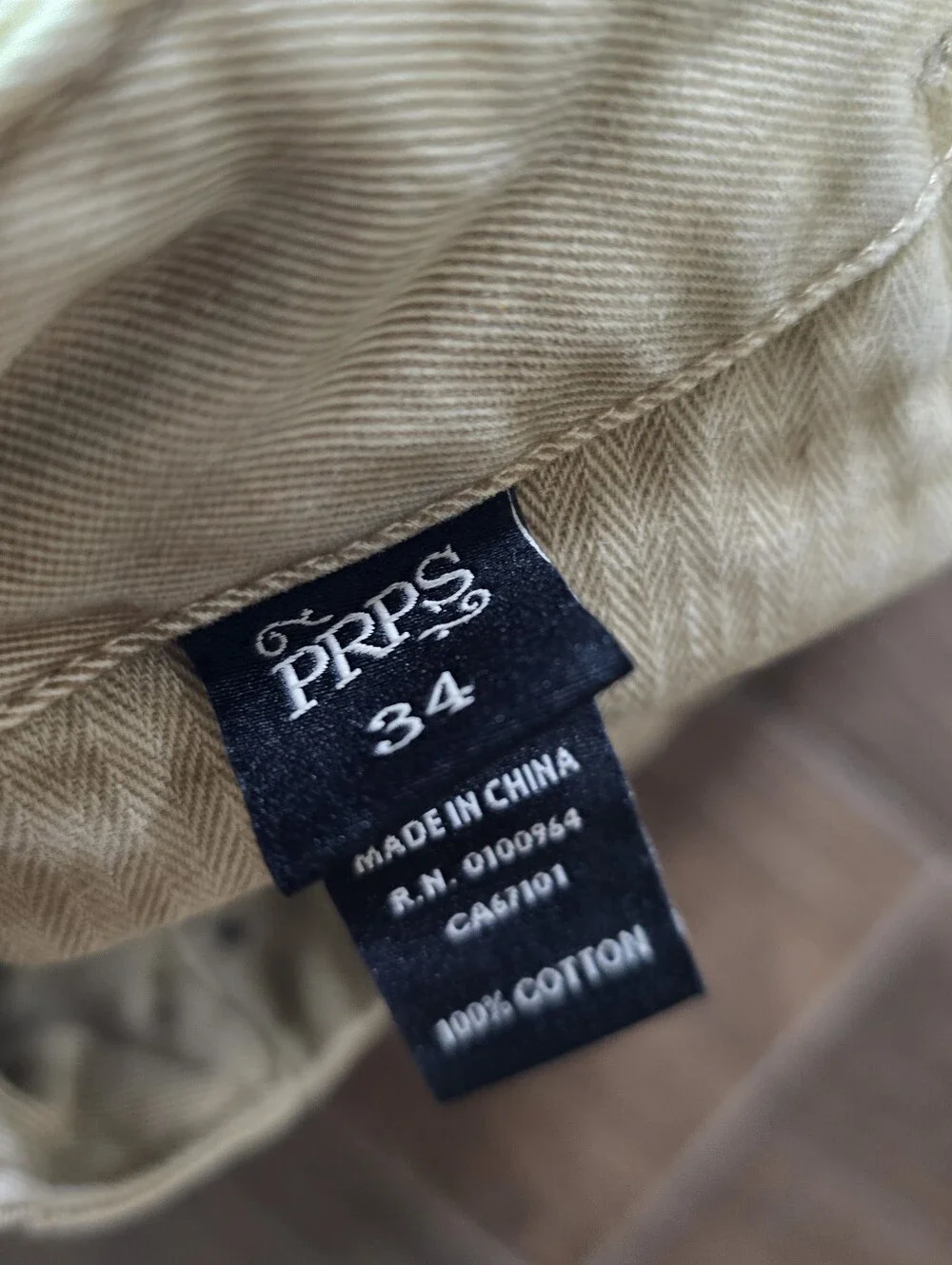 PRPS japanese denim
